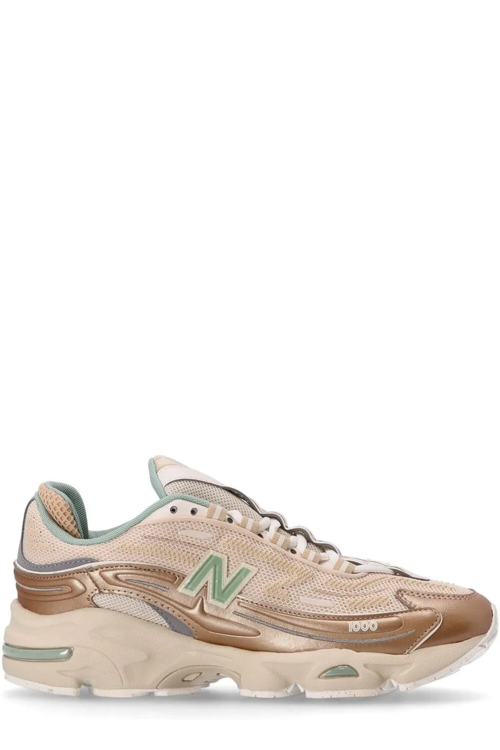 New Balance M1000 Logo Patch Sneakers