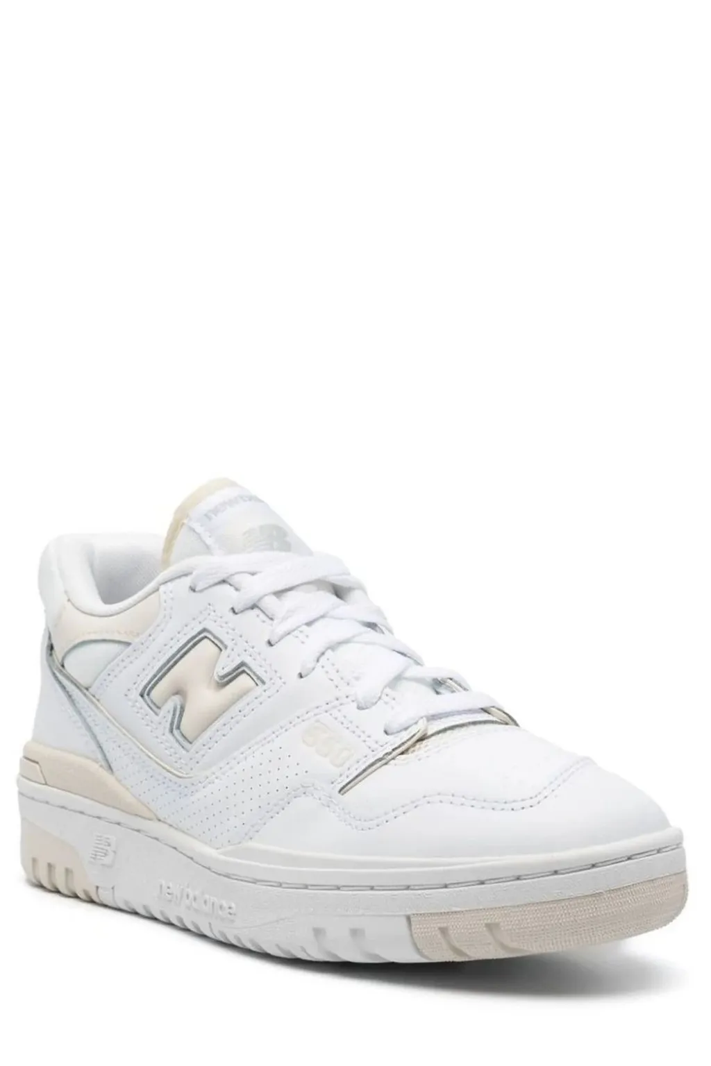 New Balance 550 Logo Patch Panelled Sneakers