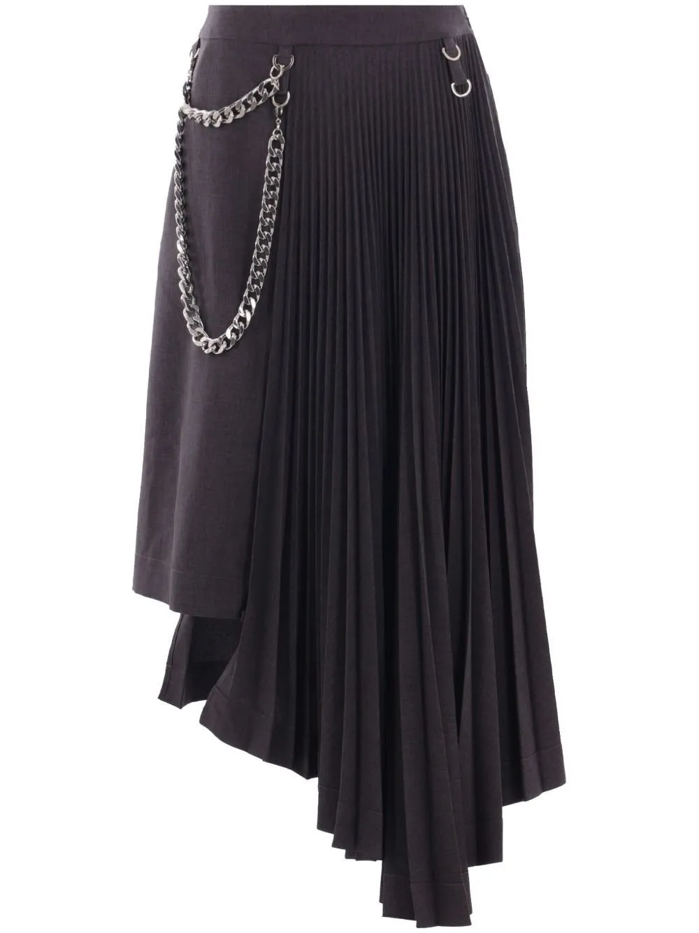 Niccolò Pasqualetti Chain Pleated Skirt