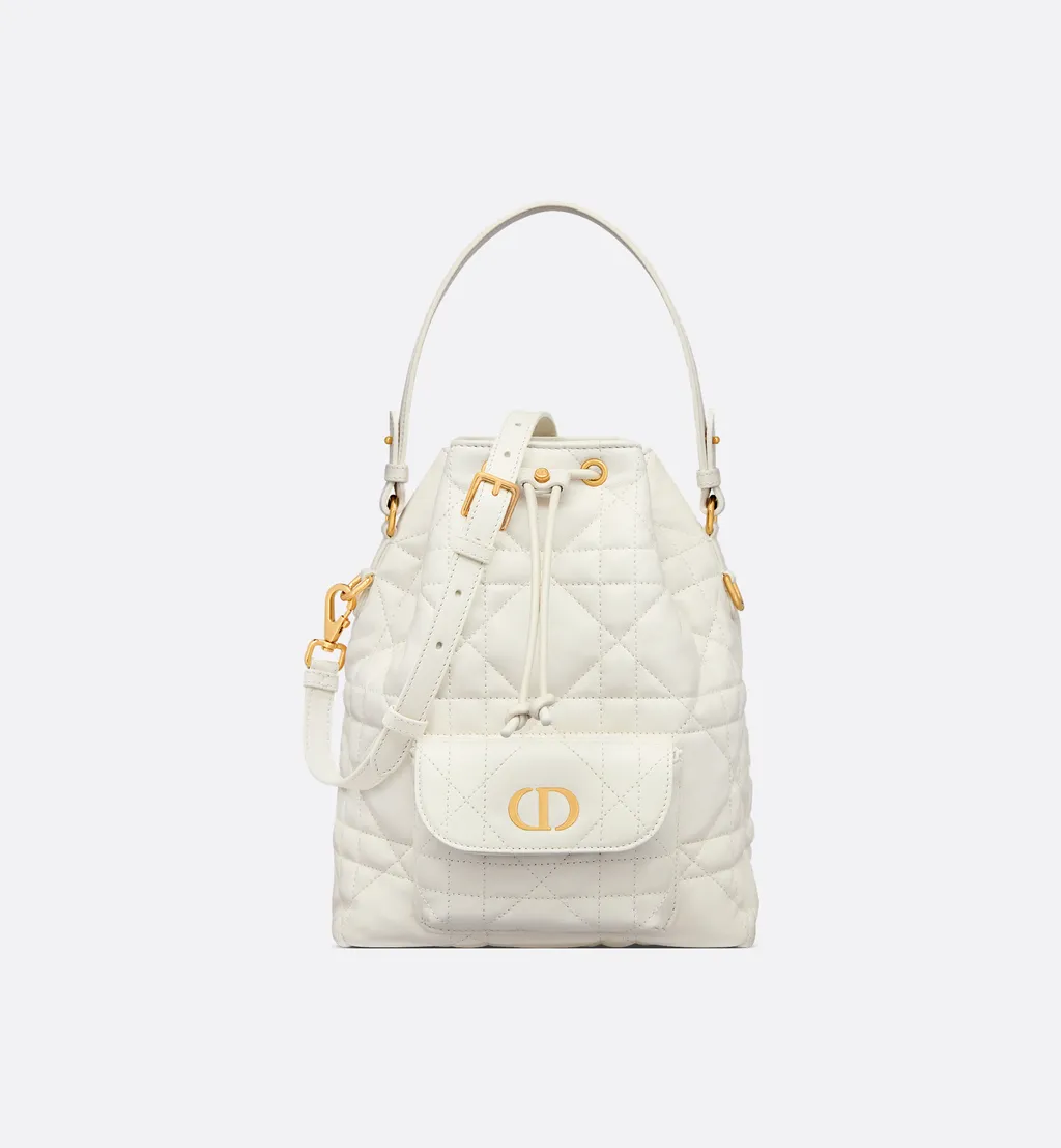 Small Dior Caro Bucket Bag