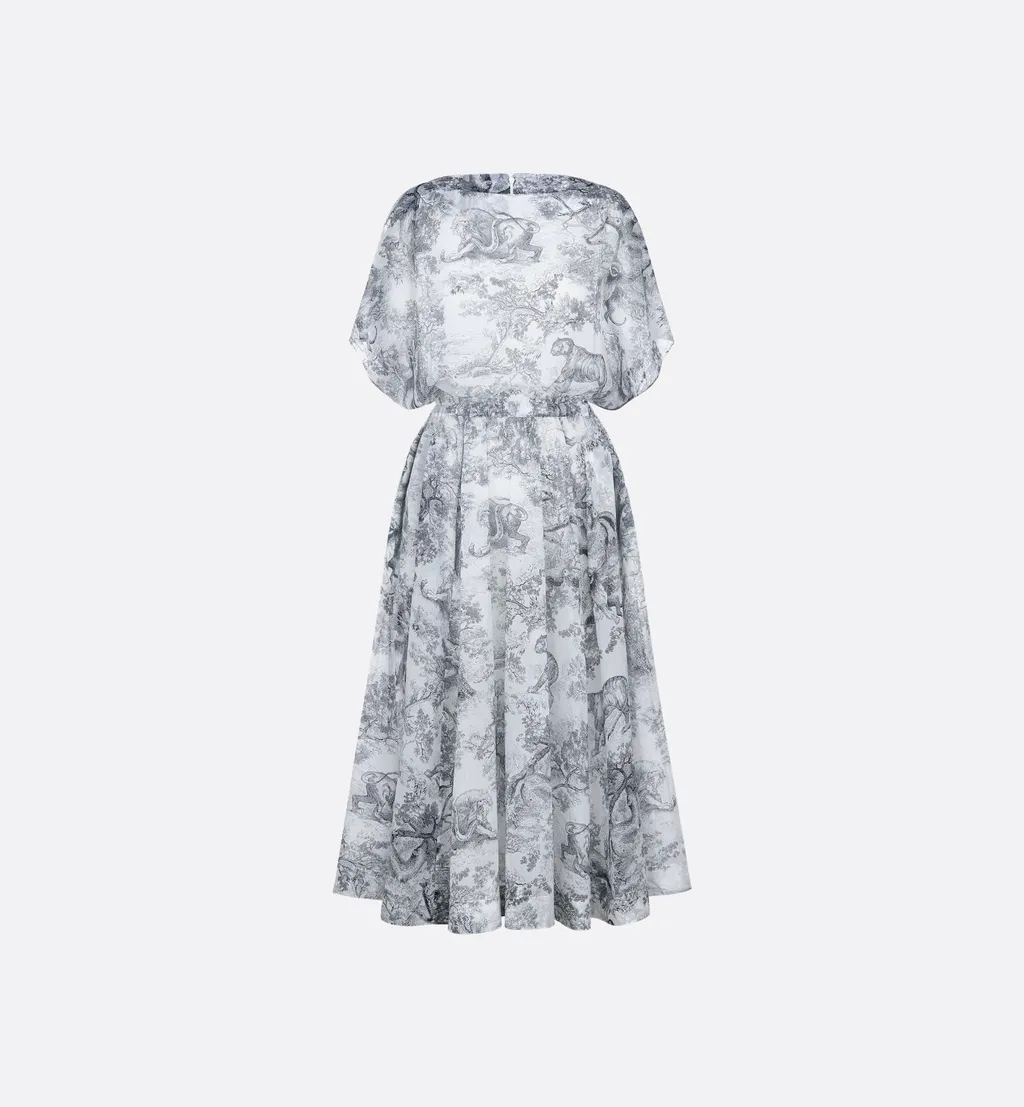 Dioriviera Mid-Length Flared Dress