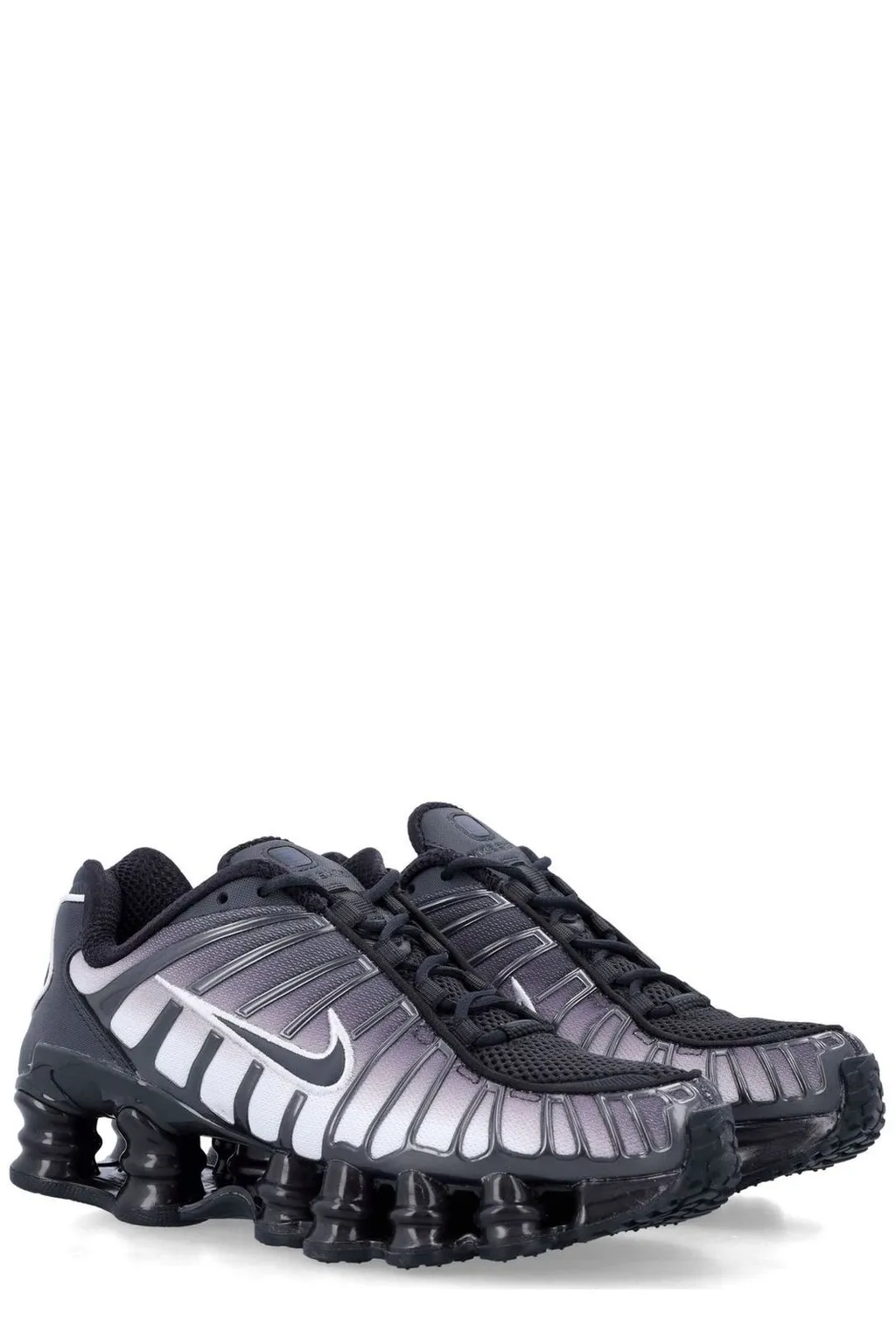Nike Shox Tl Faded Mesh Low-Top Sneakers