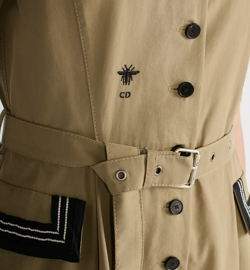 Mid-Length Flared Shirtdress