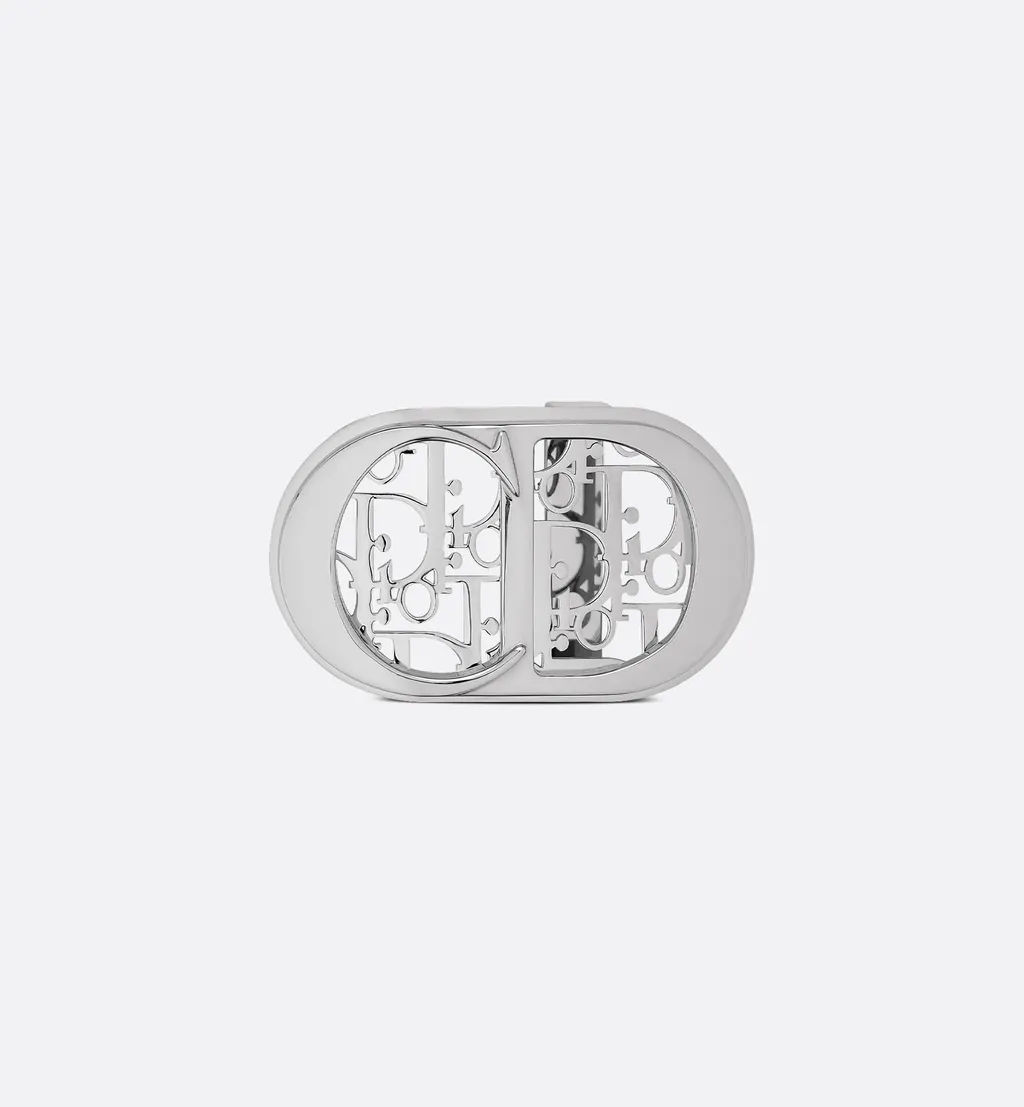 Cd Icon Dior Oblique Cosmo Belt Buckle