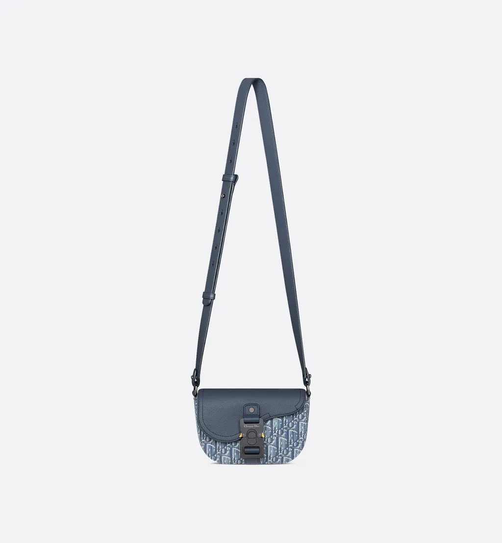 Mini Saddle Messenger Bag With Flap