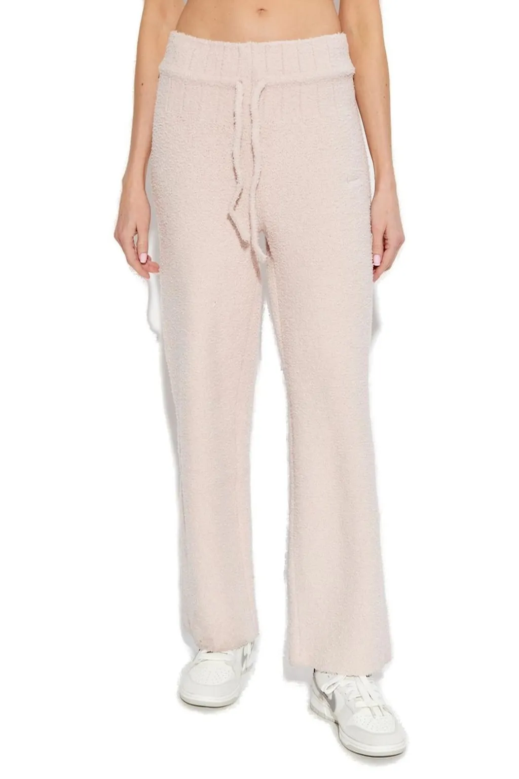 Nike Logo Embroidered Slim Fit Knitted Pants