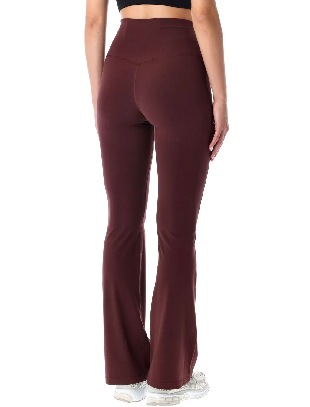 Nike Logo Printed Flared Leggings