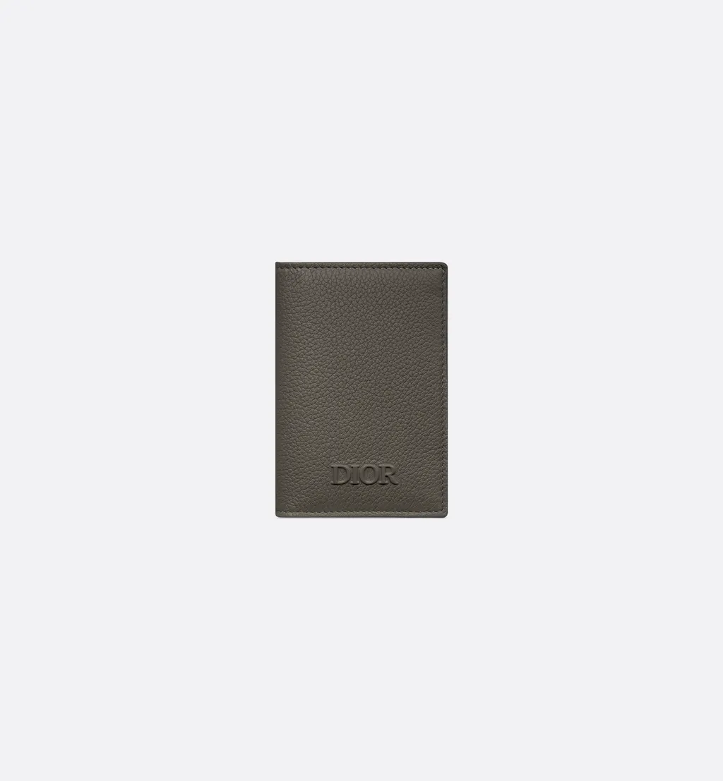 Dior Privé Vertical Bifold Card Holder