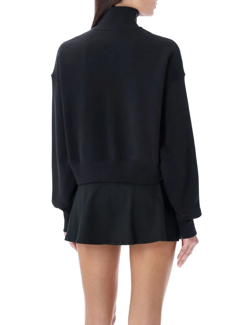 Nike Phoenix Cropped Half-Zipped Sweatshirt
