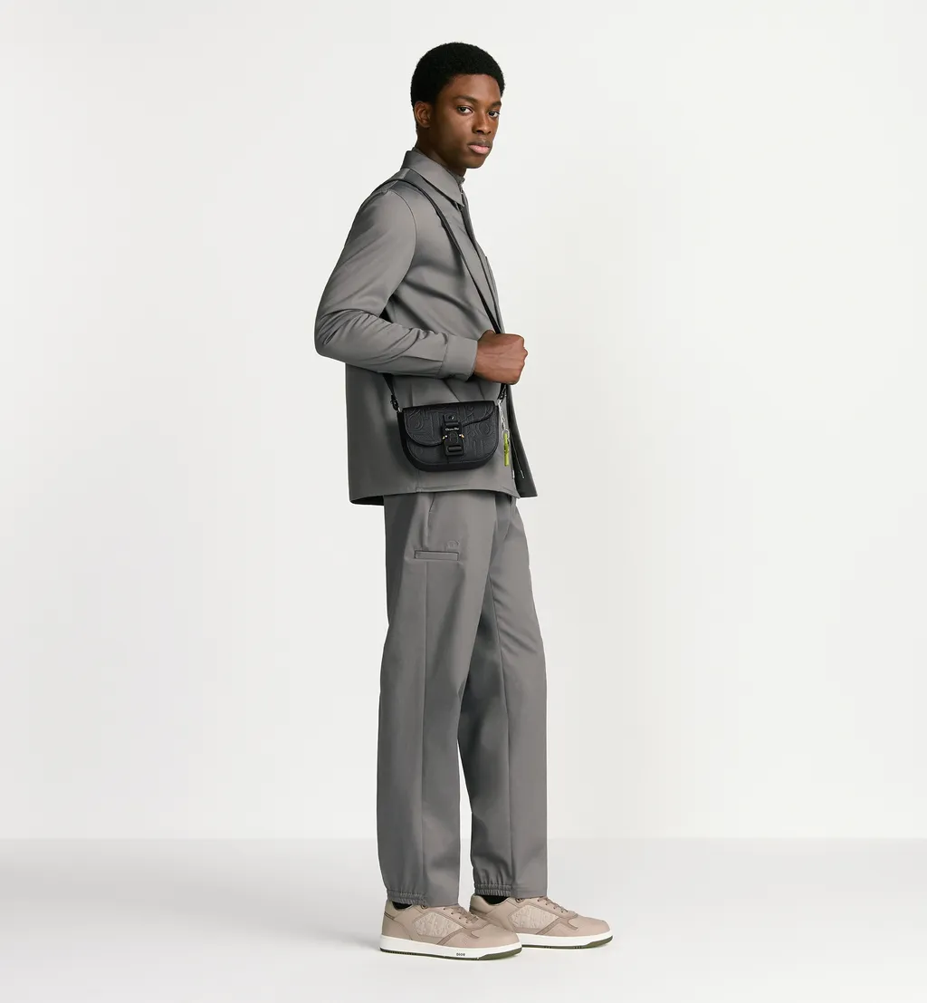 Mini Saddle Messenger Bag With Flap