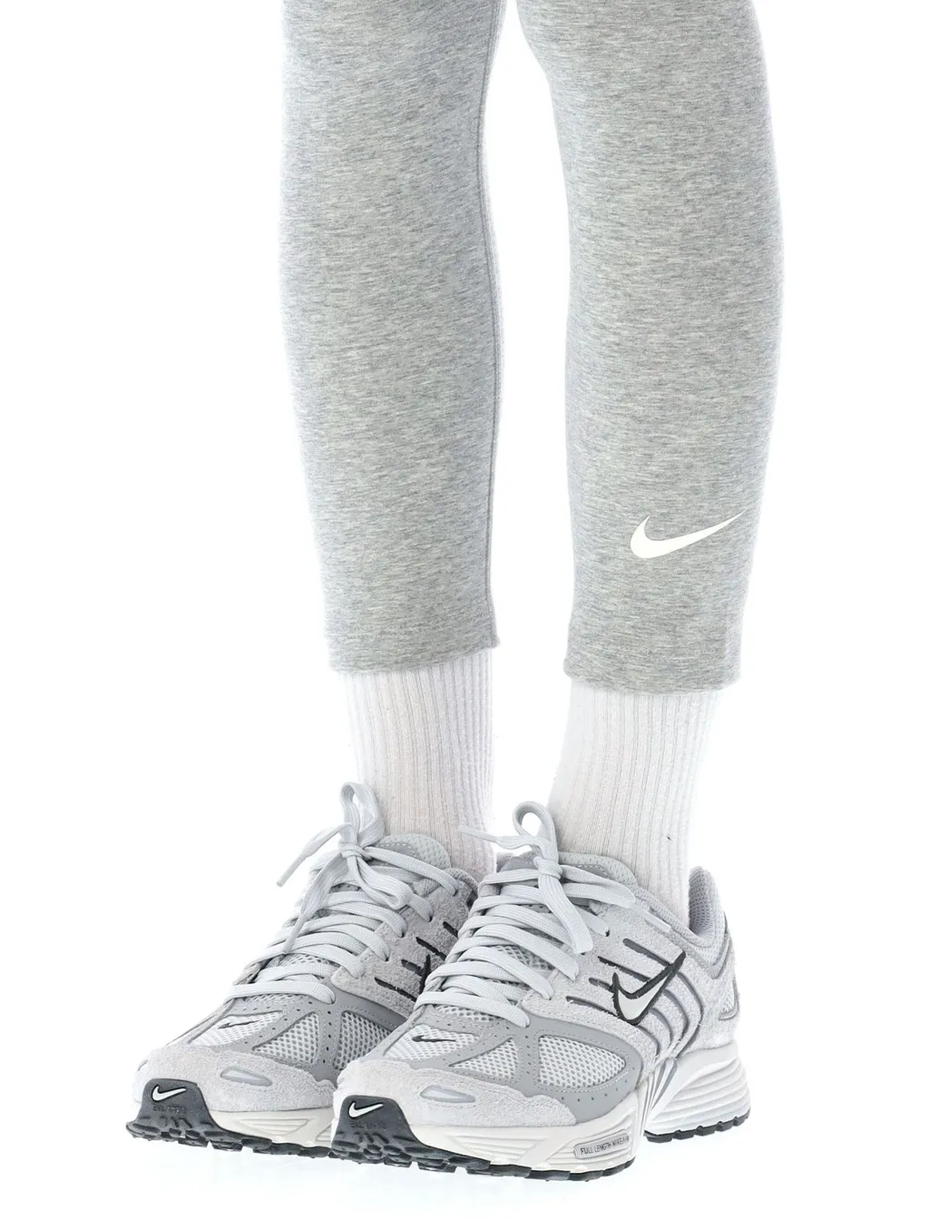Nike High-Waist Swoosh-Printed 7/8 Performance Leggings