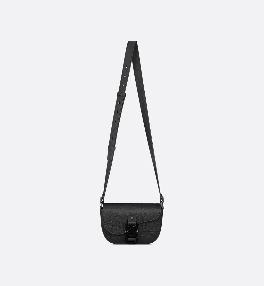 Mini Saddle Messenger Bag With Flap