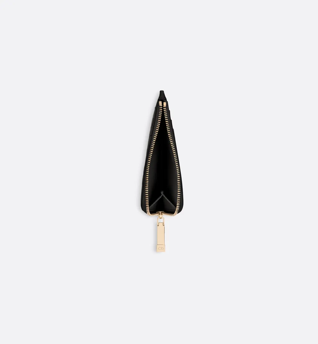 Lady Dior Cosmos Zipped Card Holder