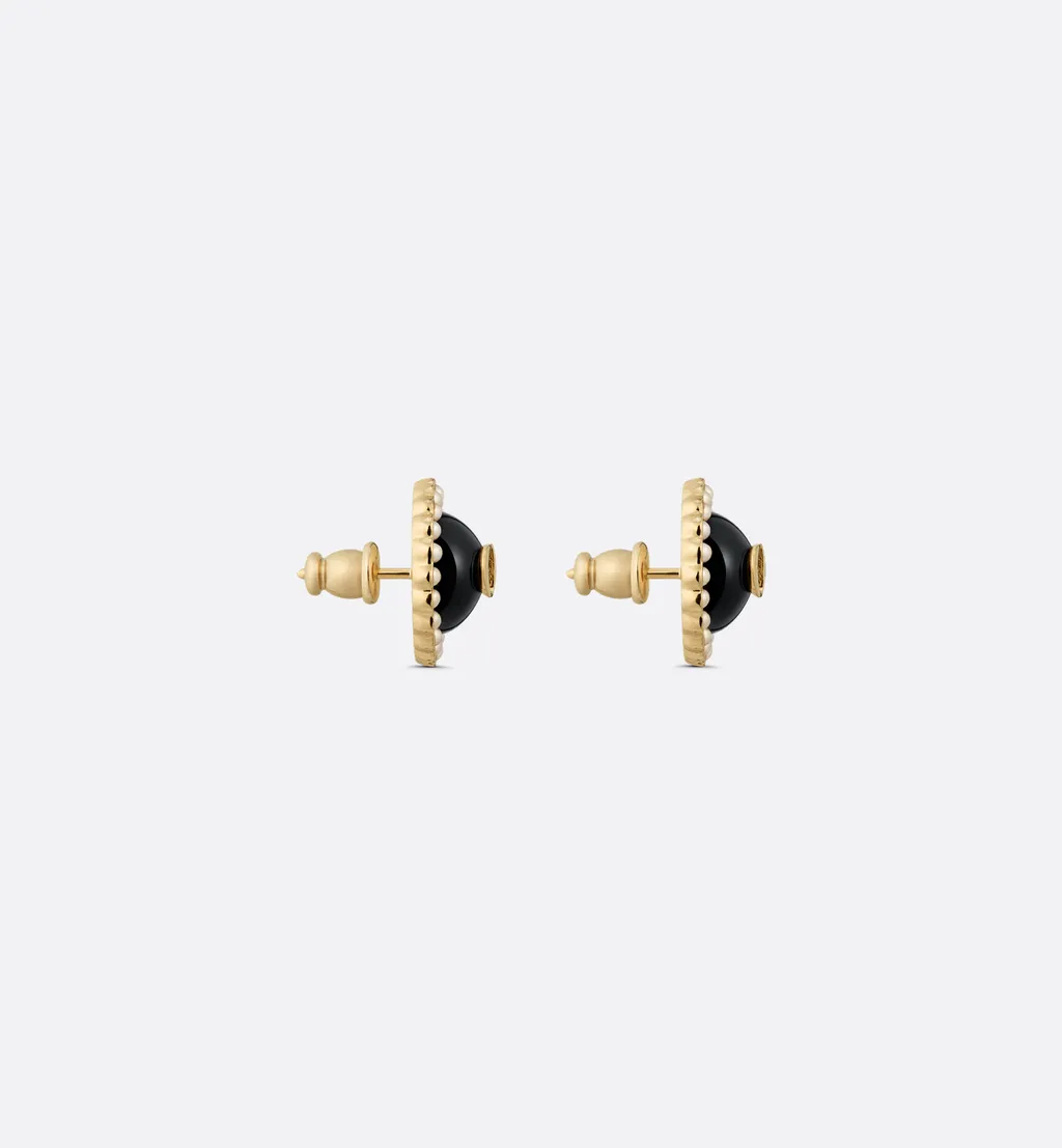 Petit Cd Baroque Stud Earrings