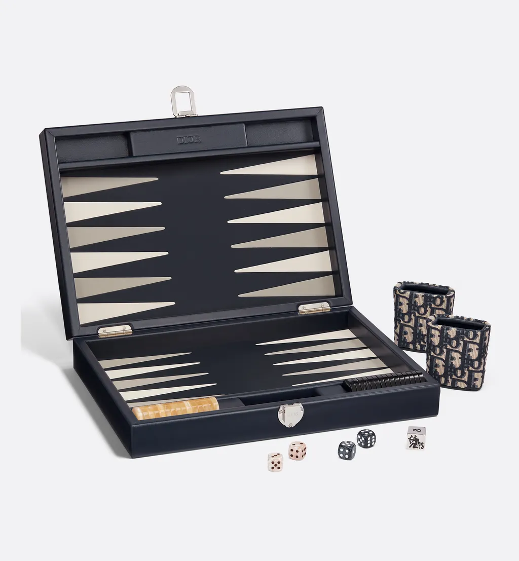 Large Embroidered Backgammon