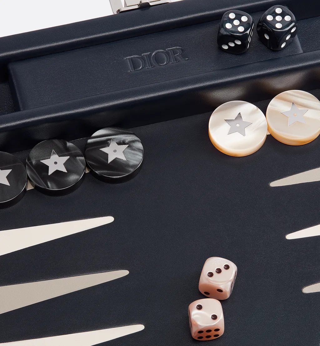Large Embroidered Backgammon