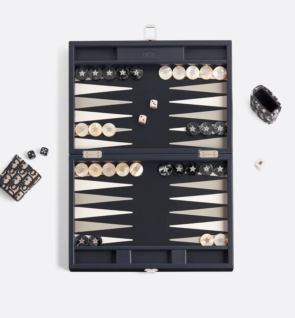 Large Embroidered Backgammon
