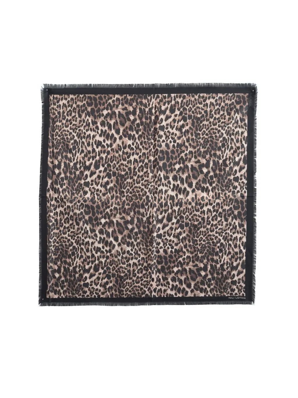 Nili Lotan Printed Twill Scarf