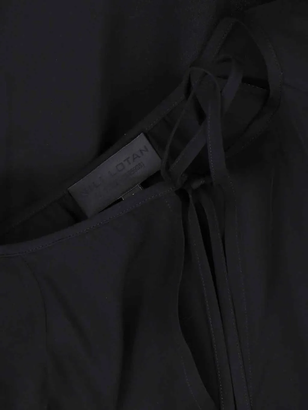 Nili Lotan Tie-Neck Blouse