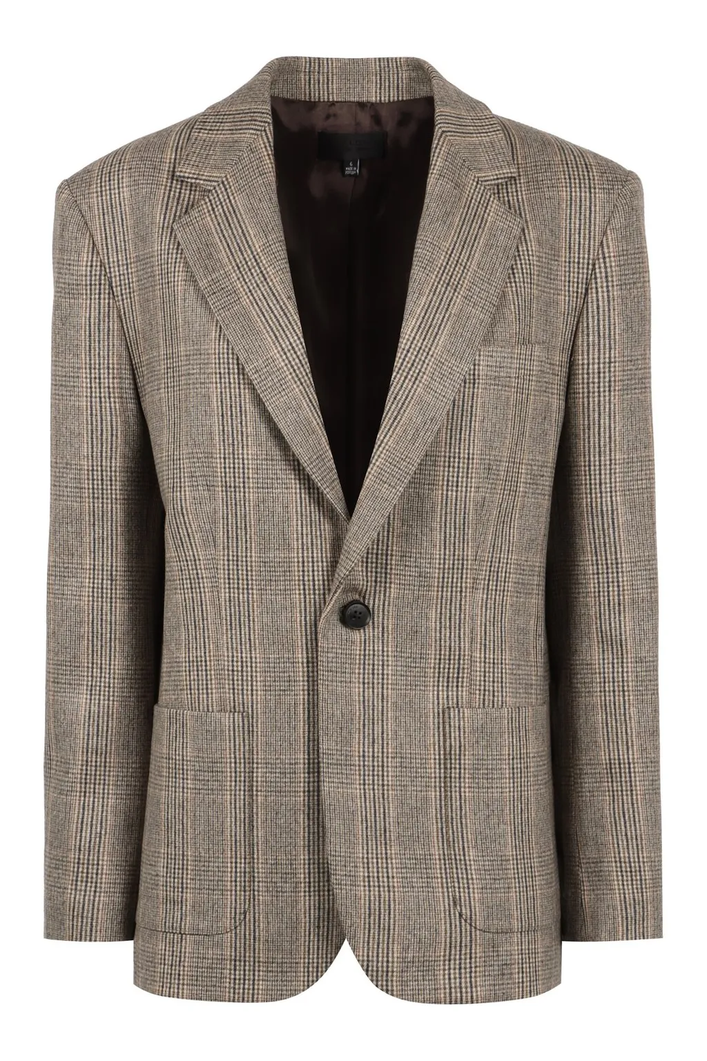 Nili Lotan Diane Plaid Blazer