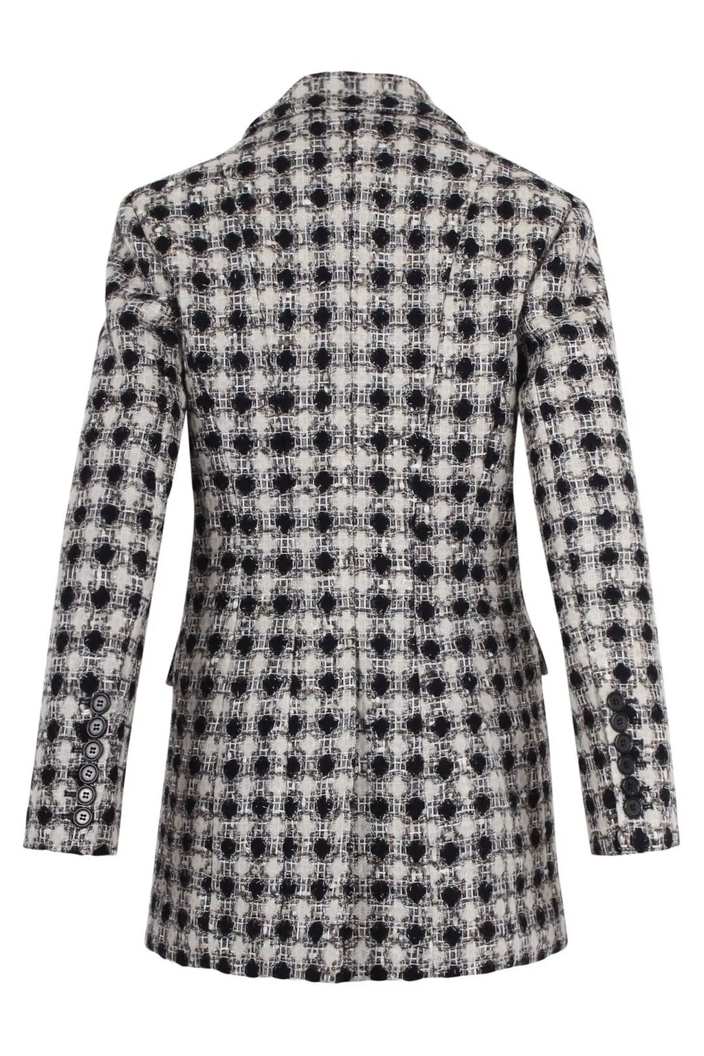 Nina Ricci Double-Breasted Tweed Blazer