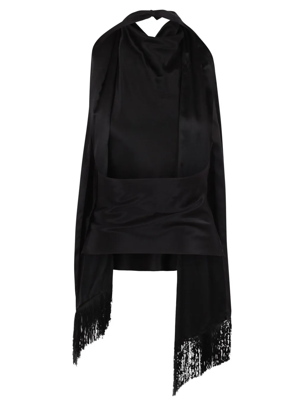 Nina Ricci Halterneck Satin Top