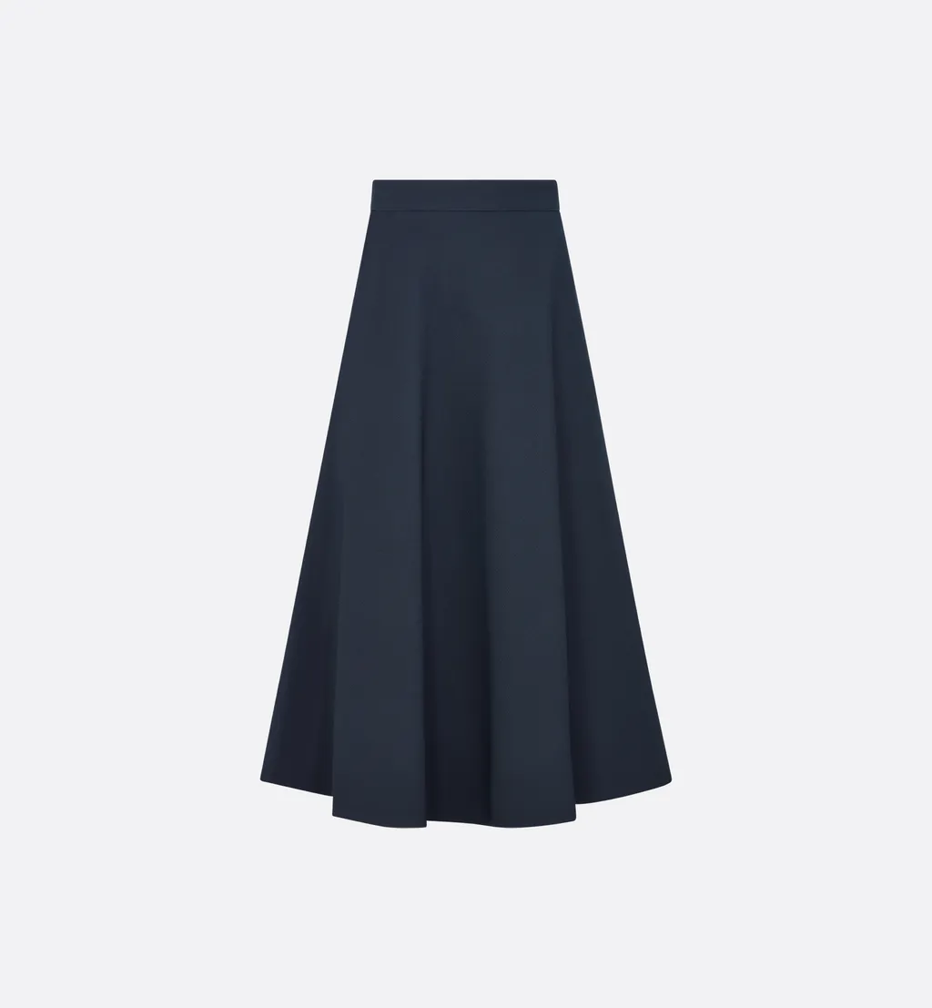 Mid-Length Flared Skirt