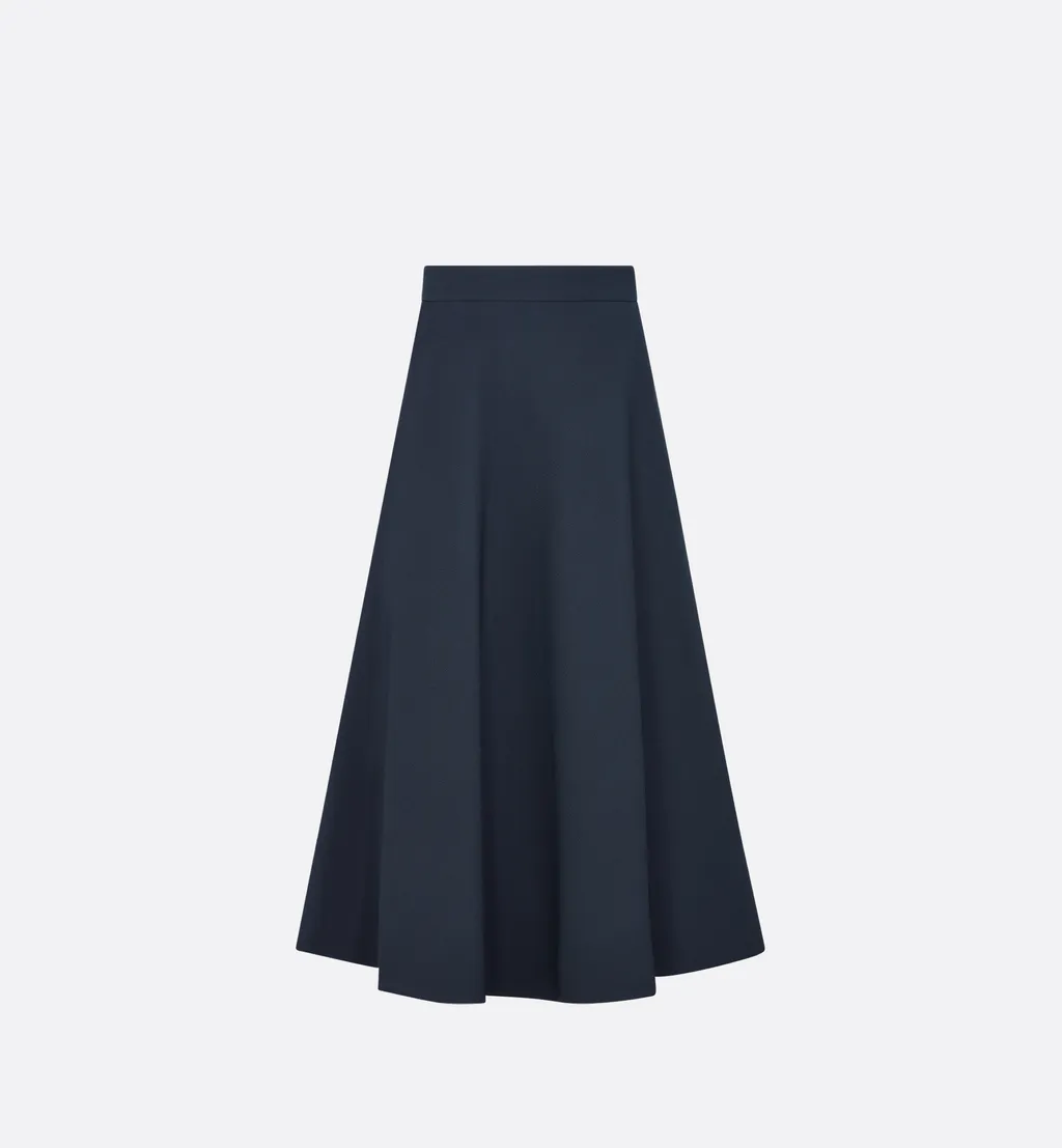 Mid-Length Flared Skirt
