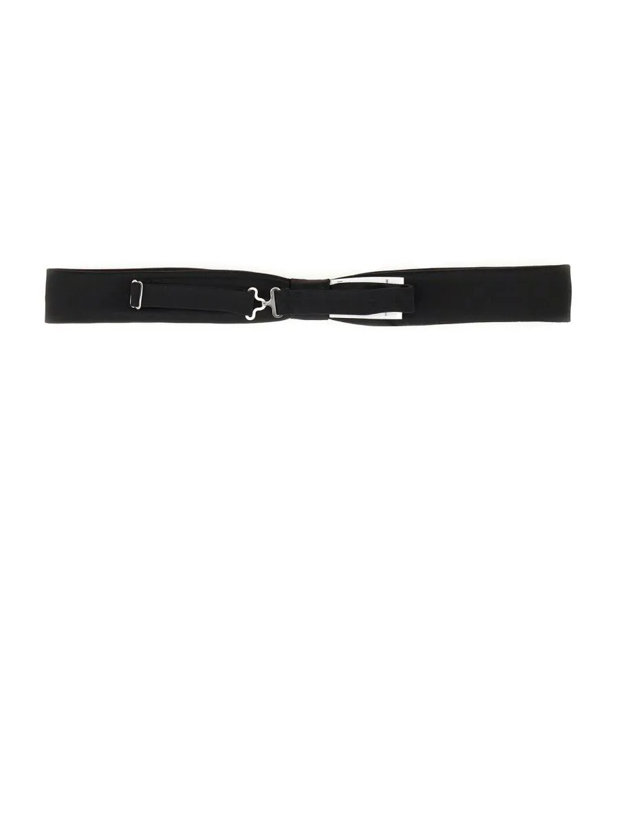 Nina Ricci Satin Bow Tie