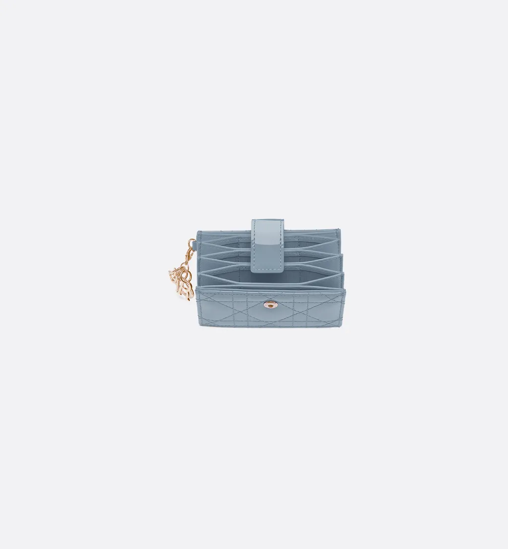 Lady Dior Jasmine Card Holder