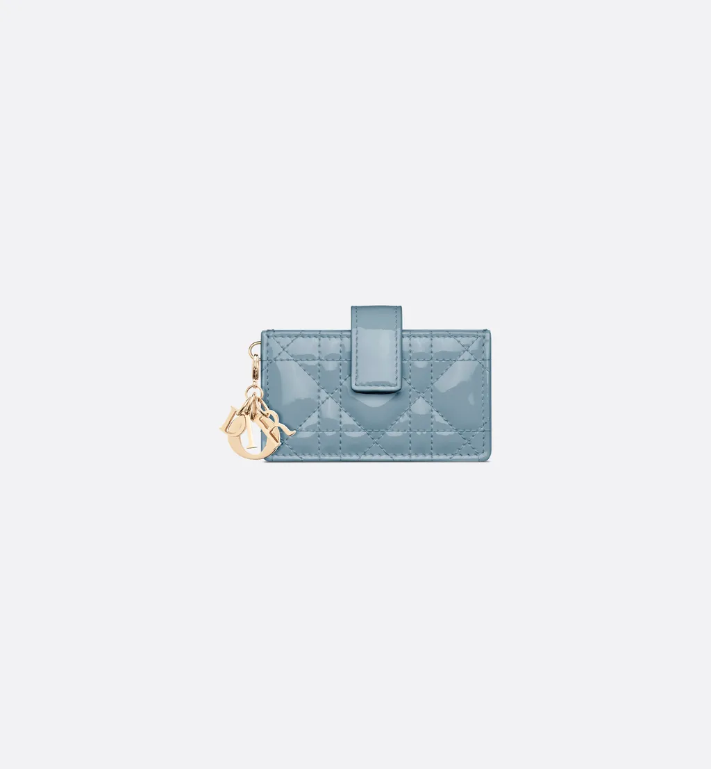 Lady Dior Jasmine Card Holder