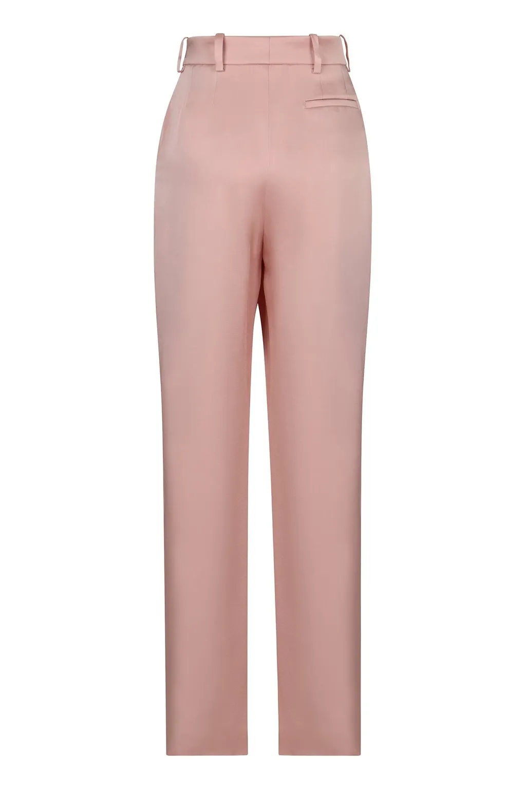 Nina Ricci Satin Pleated Trousers