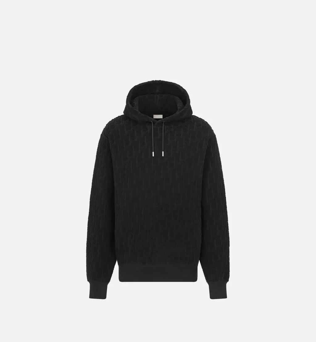 Dior Oblique Relaxed-Fit Hooded Sweatshirt