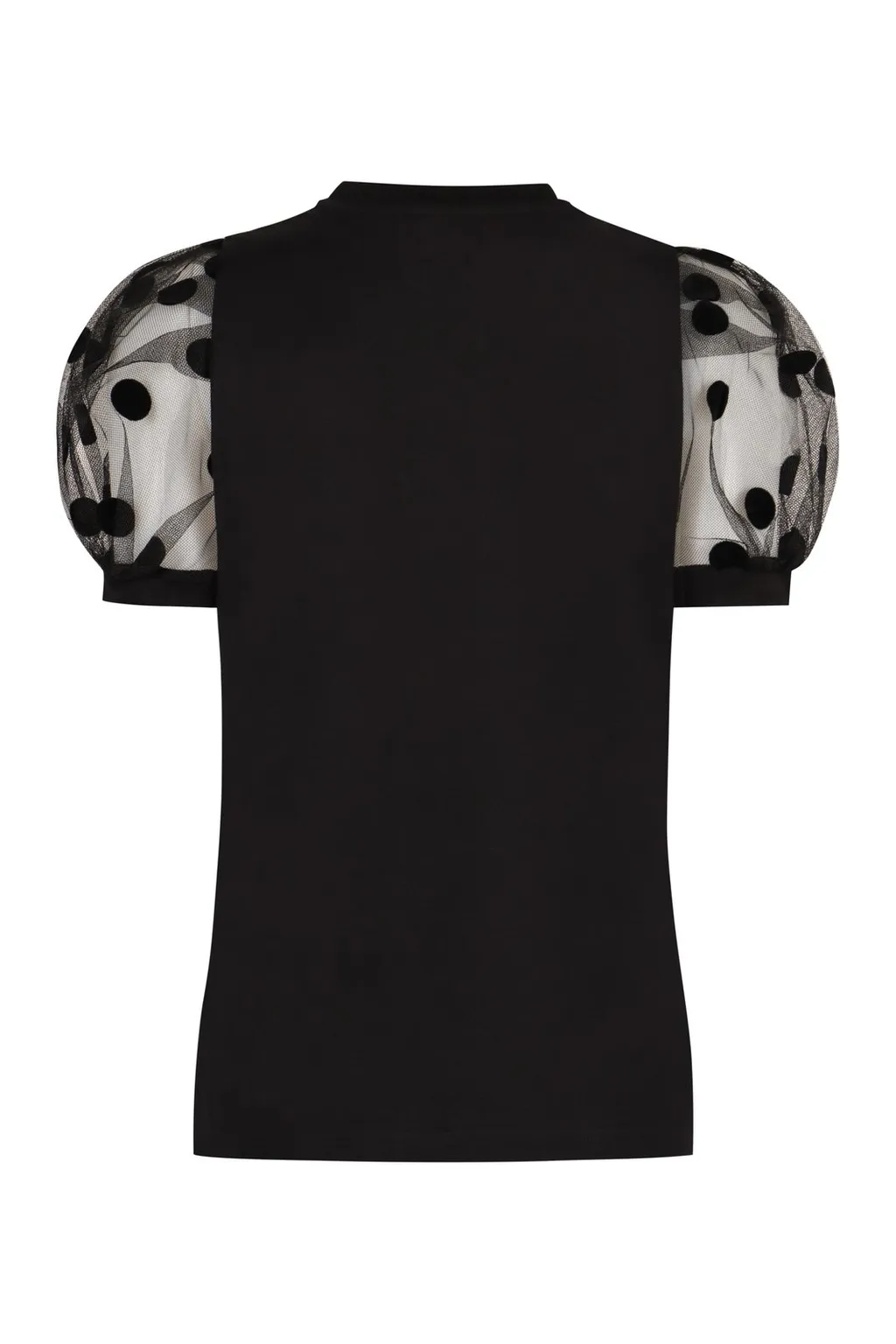 Nina Ricci Flocked-Detail Jersey T-Shirt