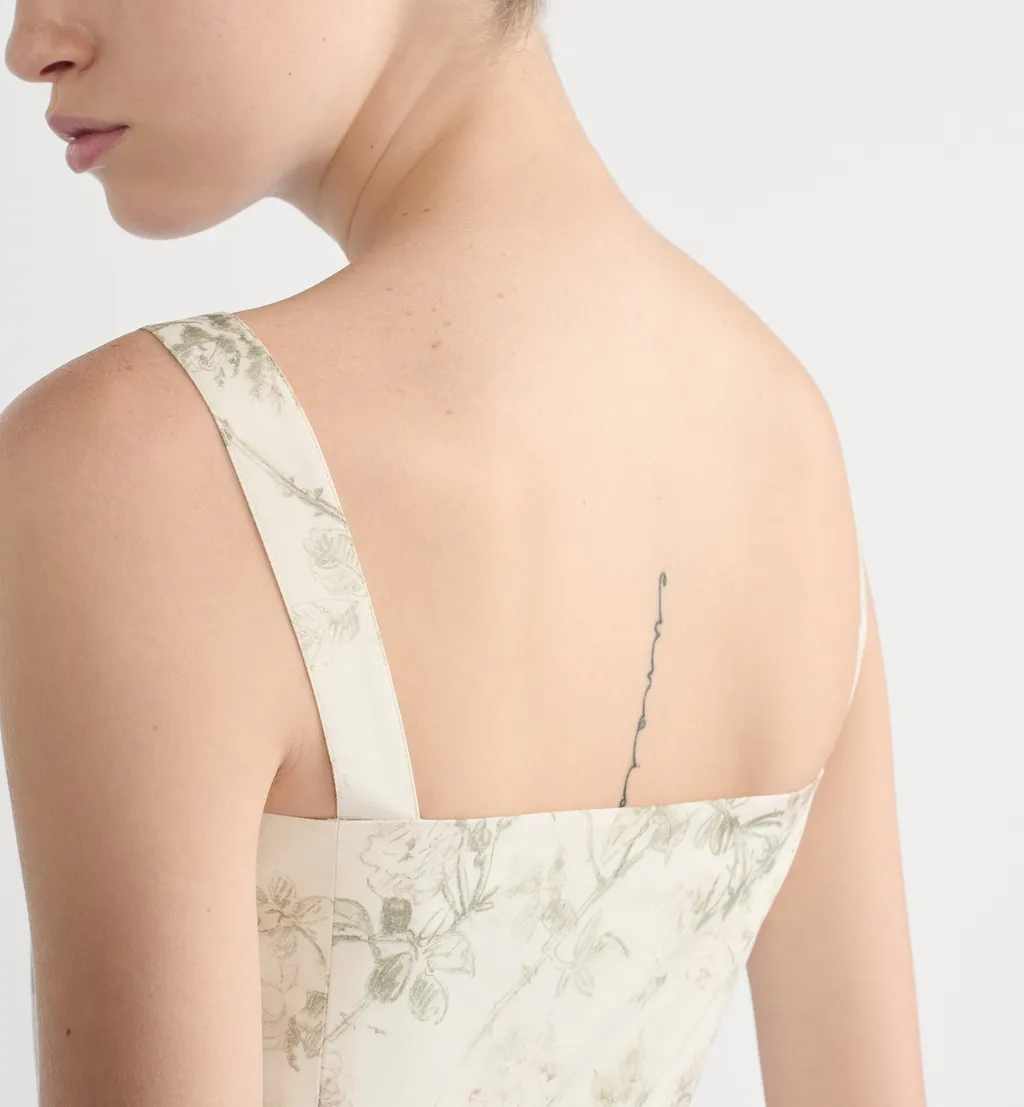 Mid-Length Flared Dress