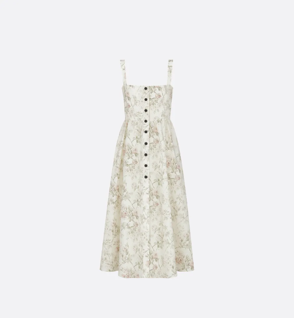 Mid-Length Flared Dress