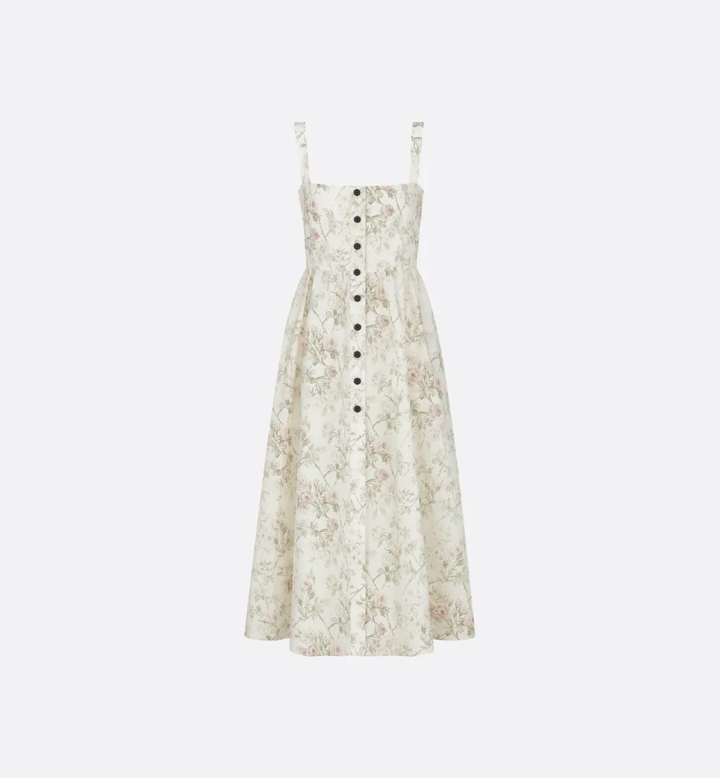 Mid-Length Flared Dress