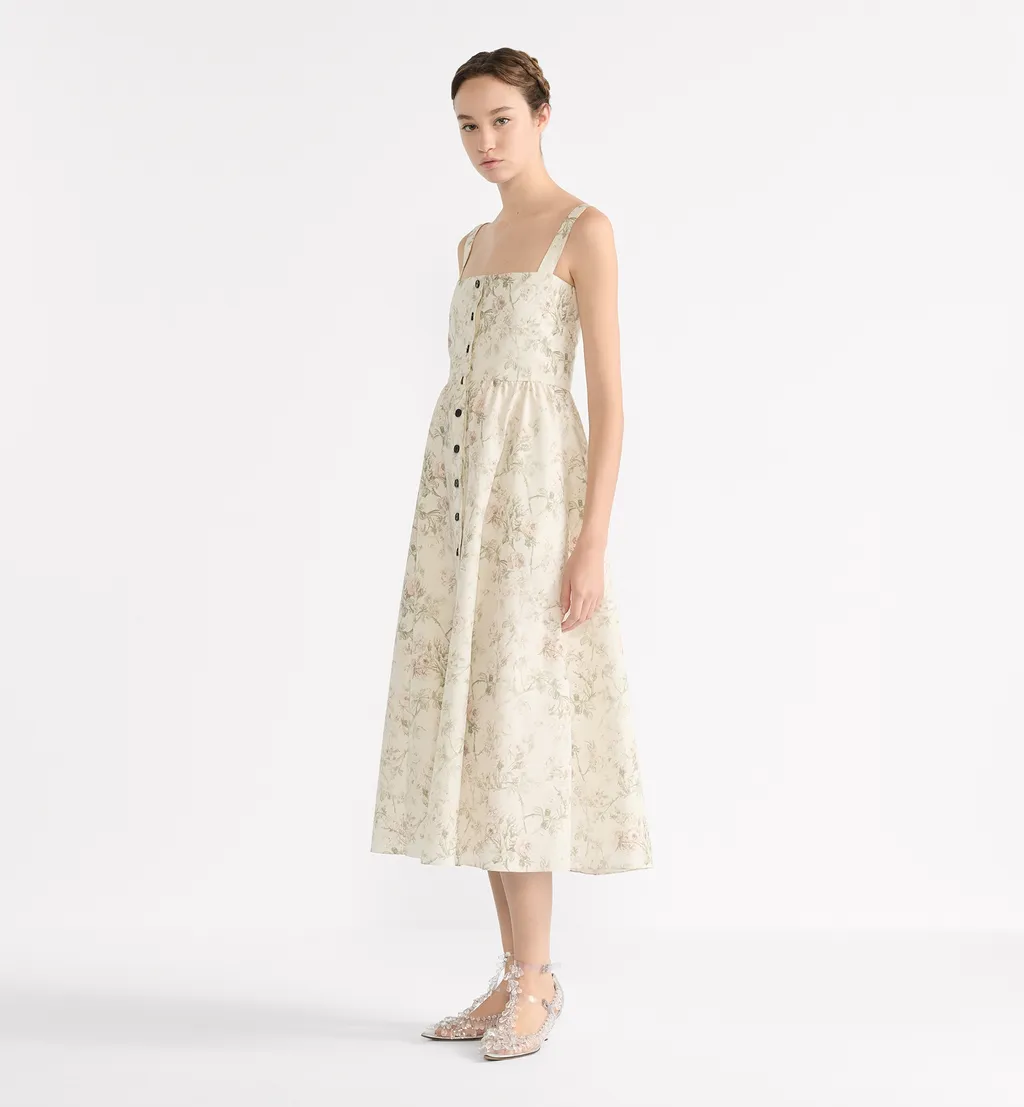 Mid-Length Flared Dress