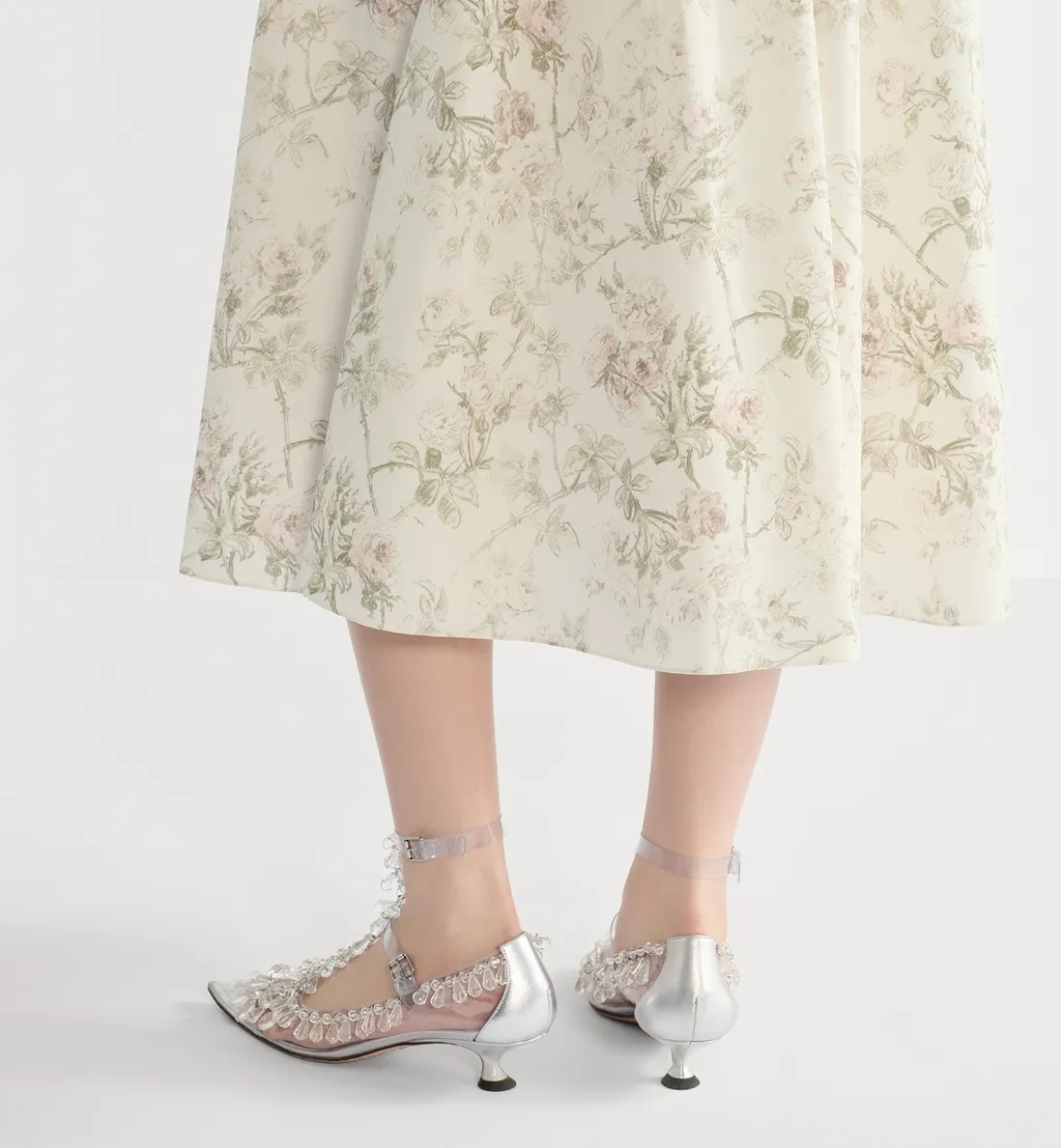 Mid-Length Flared Dress