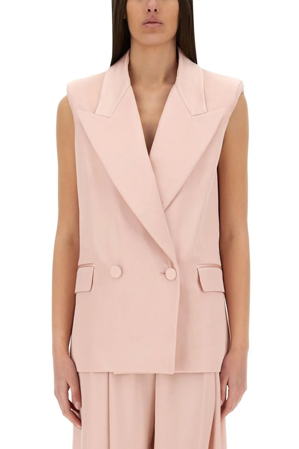 Nina Ricci Double Breasted Vest Jacket