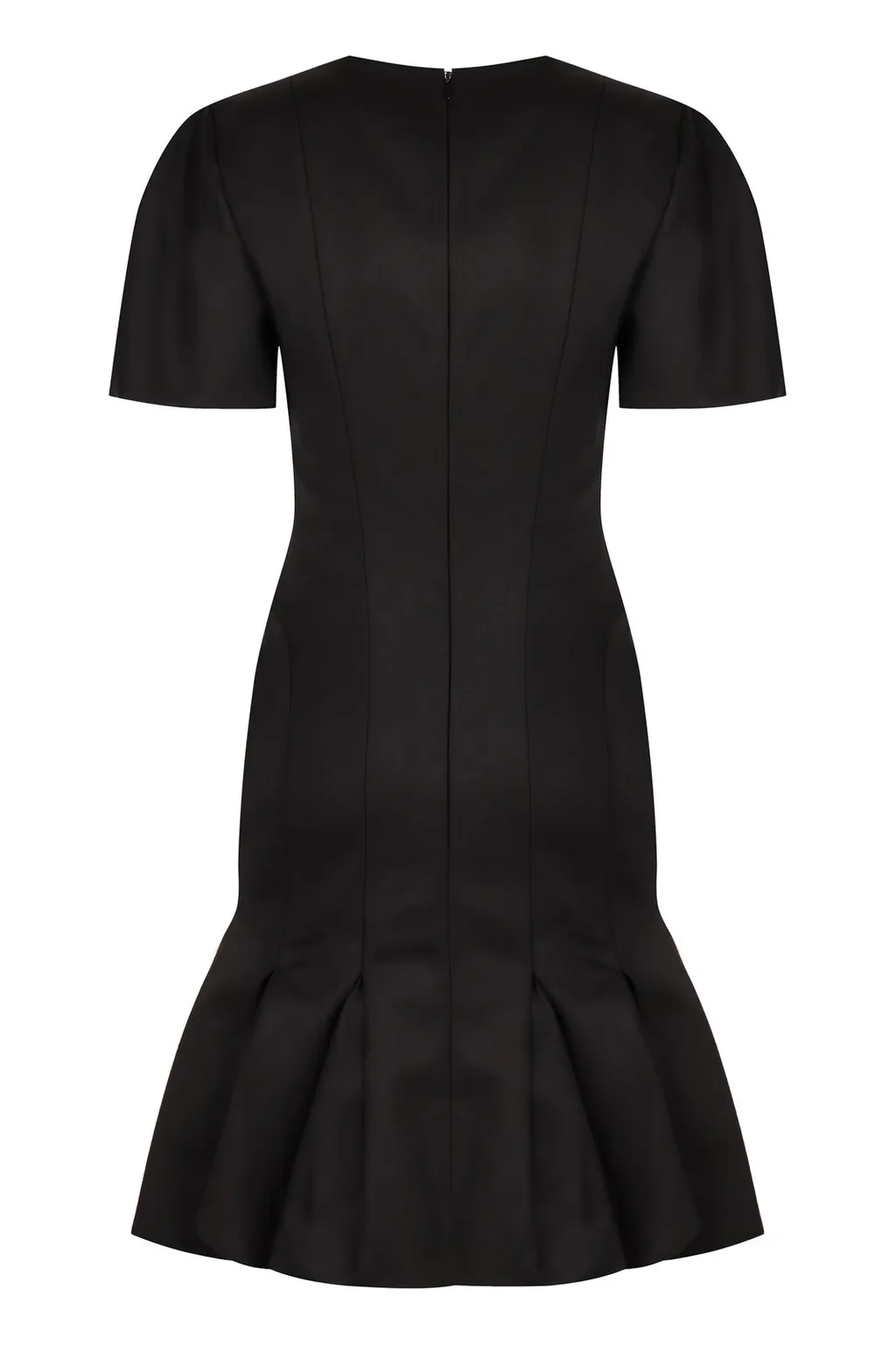 Nina Ricci Peplum Woolen Dress