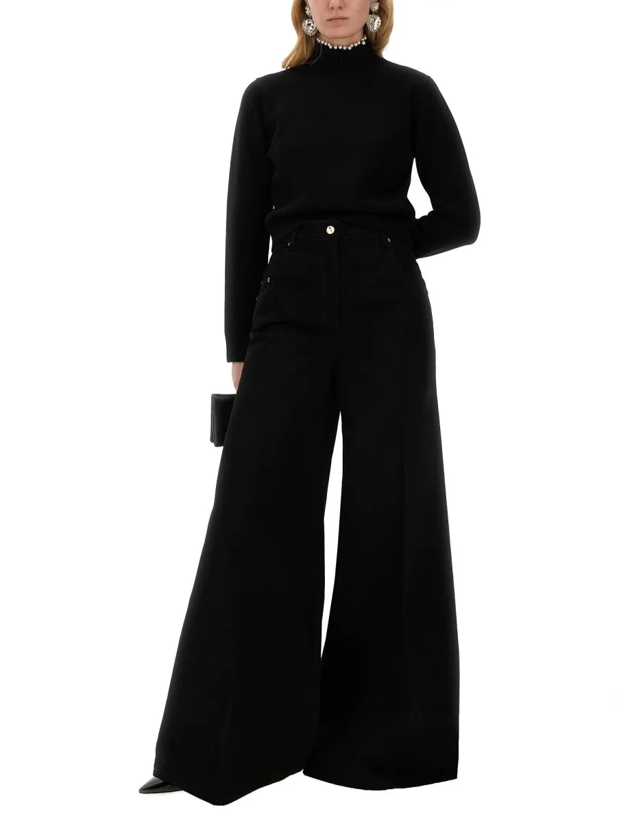 Nina Ricci Wide-Leg Flared Pants