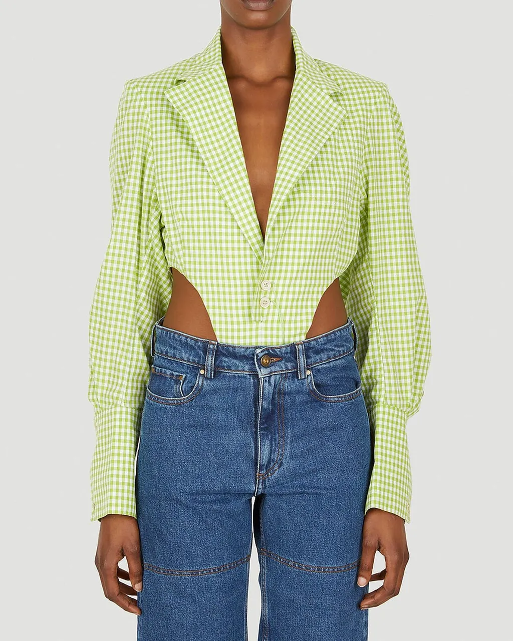 Ninamounah Bacteria Check Bodysuit