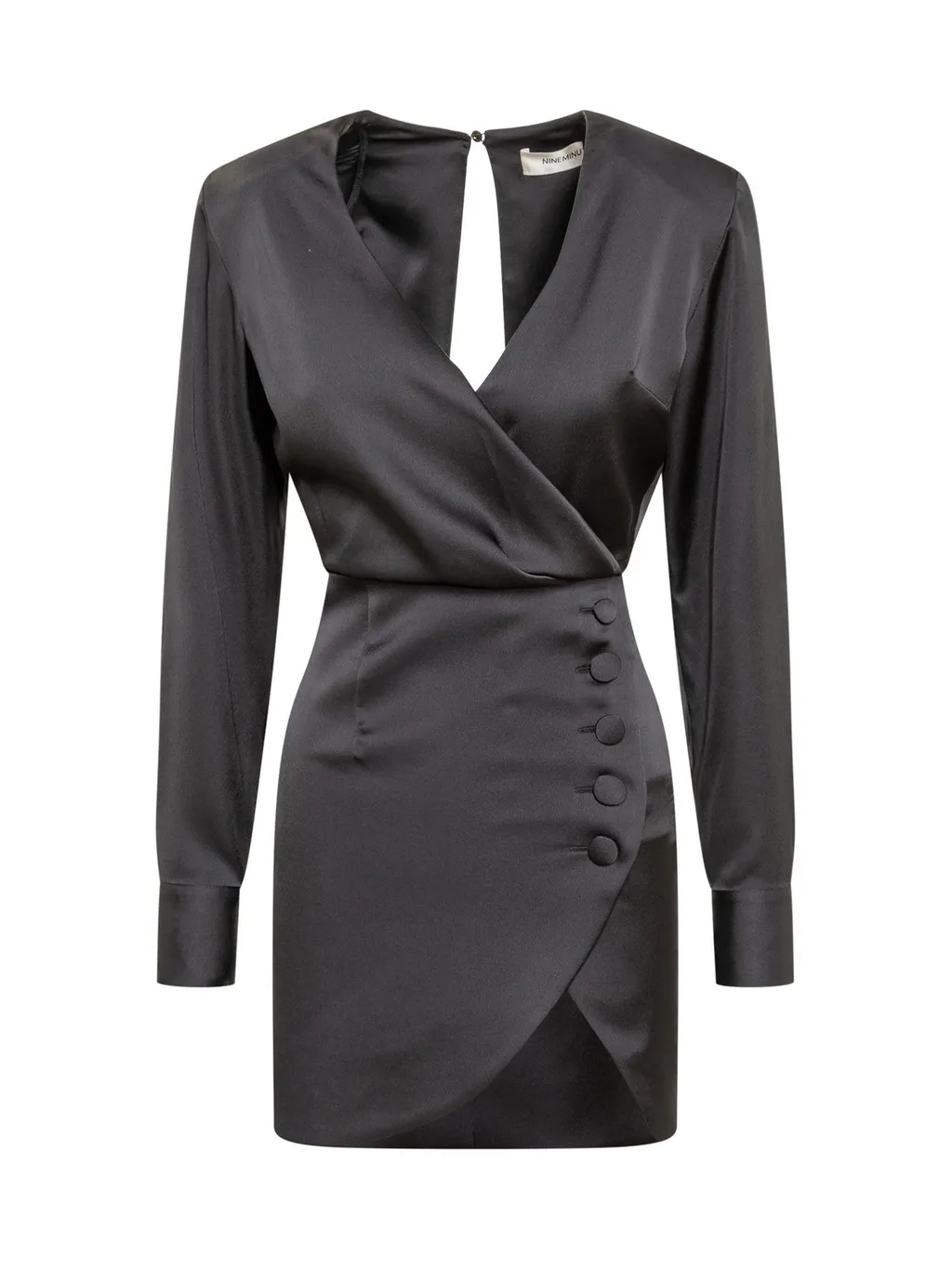 Nineminutes Wrap Button Dress