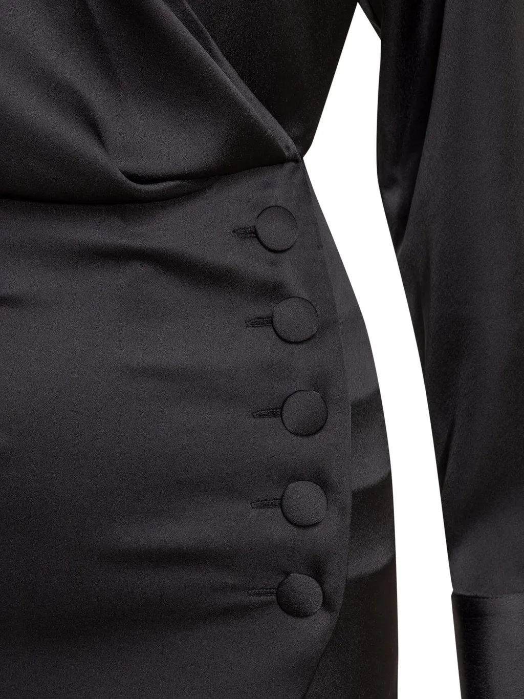 Nineminutes Wrap Button Dress