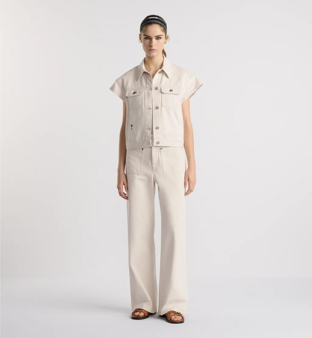 Jacket With Cap Sleeves