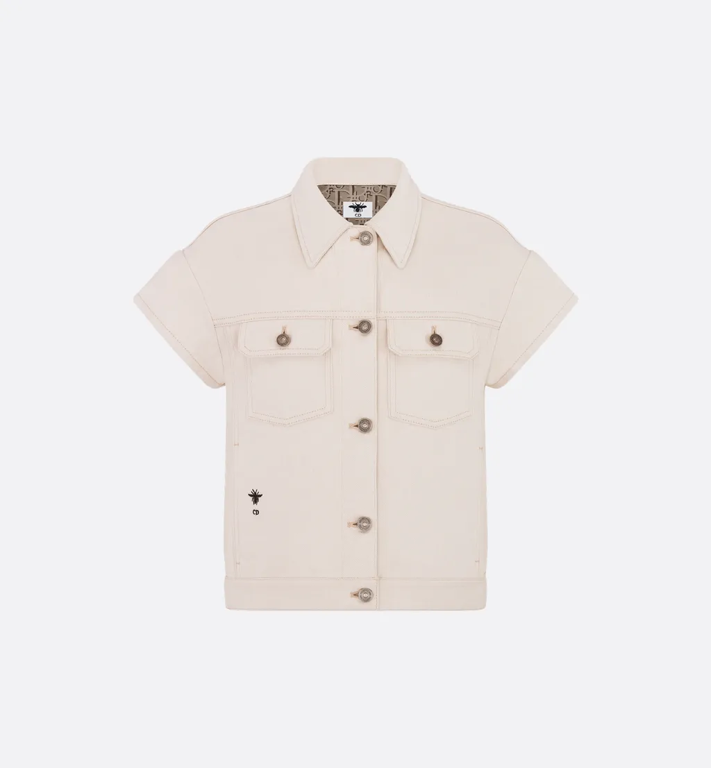 Jacket With Cap Sleeves