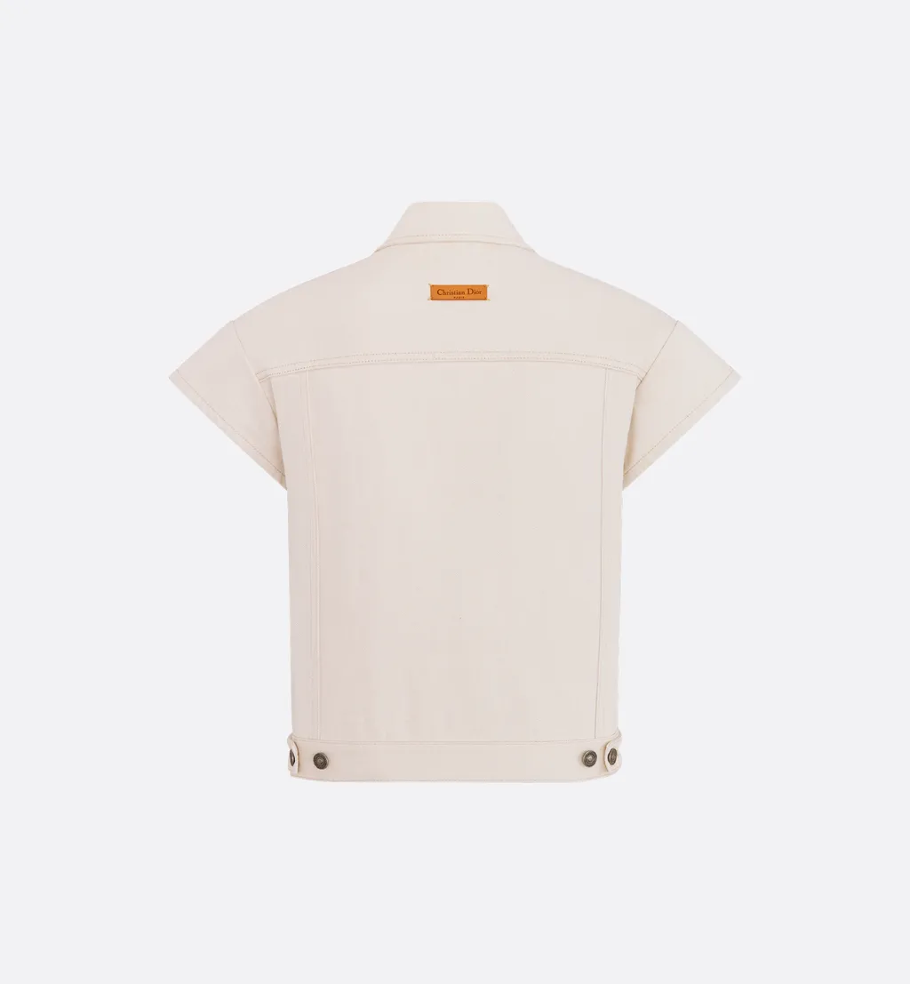 Jacket With Cap Sleeves