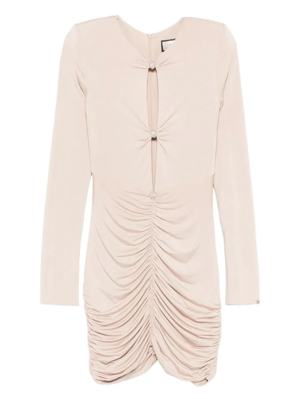 Nissa Ruched Evening Dress