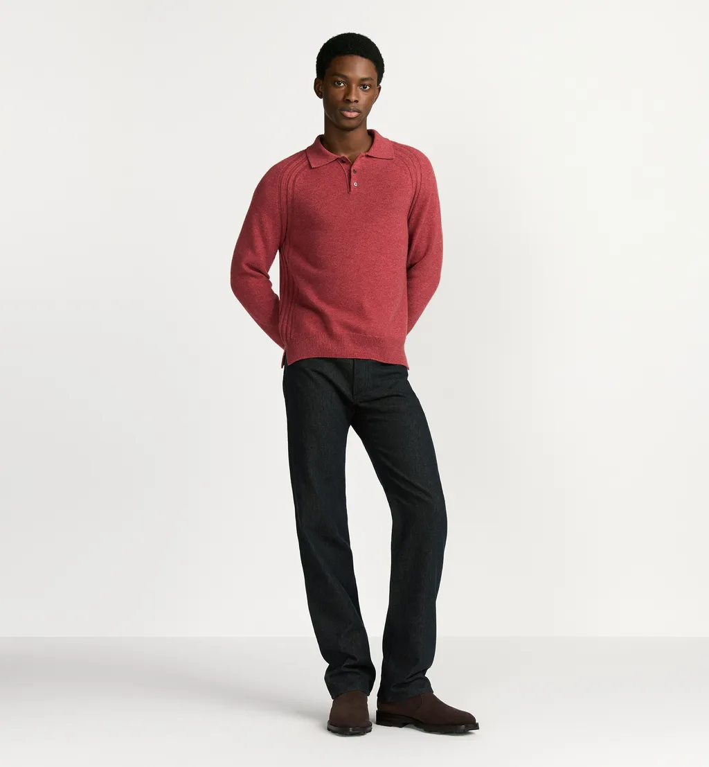 Dior Icons Long-Sleeved Polo Shirt